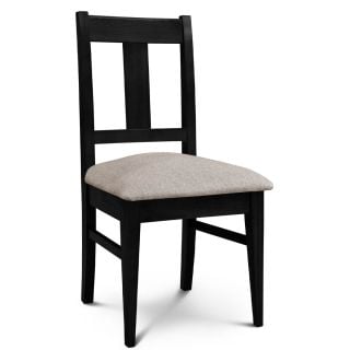 Silla de Comedor Euro lustre Wengue Tapizado Shot Antique Espácity