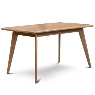Mesa de Comedor Escandinava 140 Docta Espácity lustre Abedul