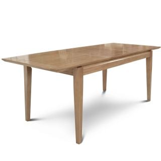 Mesa de Comedor Extensible 160 Murano Espácity lustre Abedul