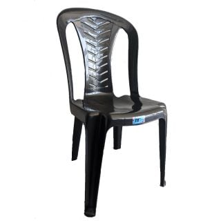 Silla Plastica Living Voss 2000 Negra