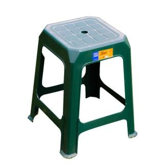 Banqueta Plástica Verde Titan Voss 2000