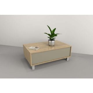 Centro Livining Con Cajon Olmo F. Gris C. Tables