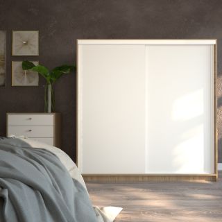 Placard Corredizo 1,80 2 Cajones Olmo F. Everest Tables