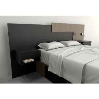 Respaldo Box 1,40m.y 1,60m. Olmo F. Negro M. Tables