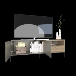 Rack 1,50m. Gris C. Olmo F. Tables