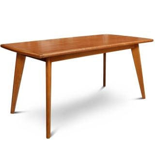 Mesa de Comedor Escandinava 160 Docta Espácity lustre Cedro