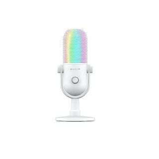 Microfono Razer Seiren V3 Chroma RGB USB White Edition