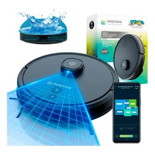 Aspiradora Robot Positivo Laser Mapea Trapea PRA-800
