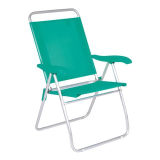 Reposera Boreal Aluminio Sannet 4 pos. Verde