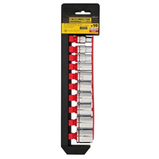 Set Bocallave Hexagonales 10Pcs-Pulgada-3/8" Dowen Pagio