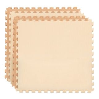 Piso Encastrable Antidesizante X4 Randers ARG-032TA Goma Eva 62*62 Color Tostado Arena