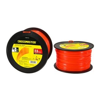 Tanza Monofilamento Cuadrada Crossmaster 2,5mm x 1Kg