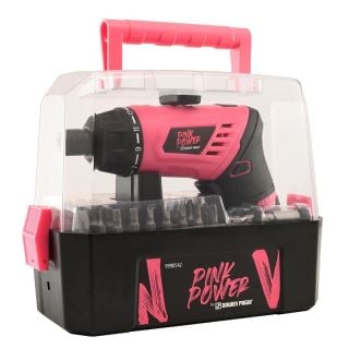 Atornillador Dowen Pagio Bateria 3,6V 50 pcs Pink Power