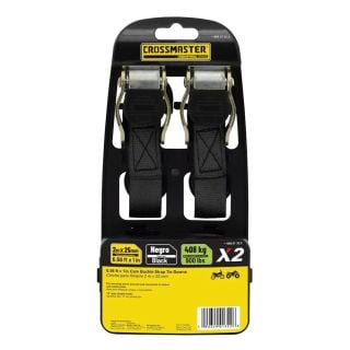 Cincha Amarre Crossmaster 408 Kg x2 Negra