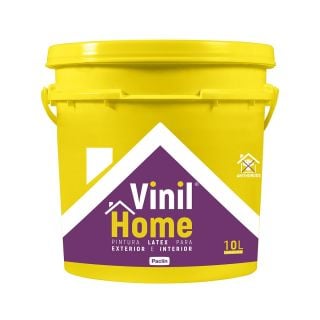 Pintura Latex Vinil Home Interior Exterior 10 lts Blanco