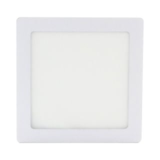 Plafon Led Etheos Cuadrado 12 W Frio