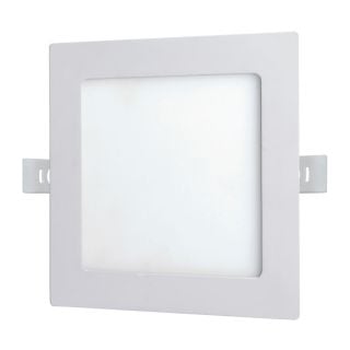 Plafon Led Etheos Embutir Cuadrado 6 W Frio