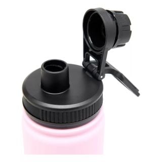 BOTELLA AC. INOX. TERMICA OZZ (BOT-500) 500ml. ROSA C/PICO