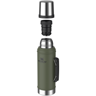 TERMO 950ml. STANLEY (10-11494-018) ACERO INOX. MATERO DRIED PINE