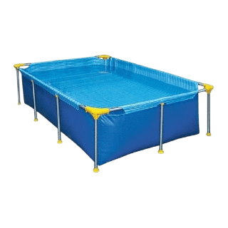 PILETA DE LONA PILETIN (116) 3.00x2.00x0.65 Mts. 3900 L. ESTRUCTURA SIMPLE