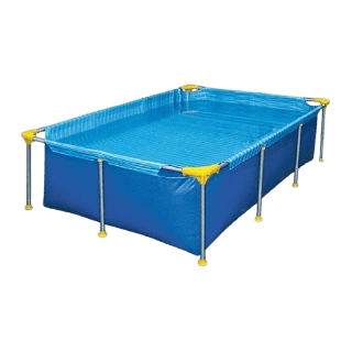 PILETA DE LONA PILETIN (116) 3.00x2.00x0.65 Mts. 3900 L. ESTRUCTURA SIMPLE