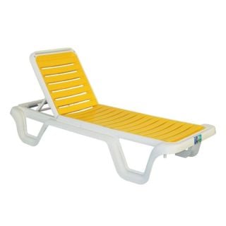 REPOSERA PLASTICA VOSS2000 HAWAII C/REJILLA AMARILLA