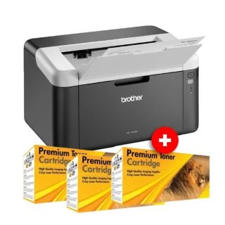 COMBO IMPRESORA BROTHER HL1212W LASER CONEXION WIFI + 3 TONER ALTERNATIVOS- ENVIO GRATIS