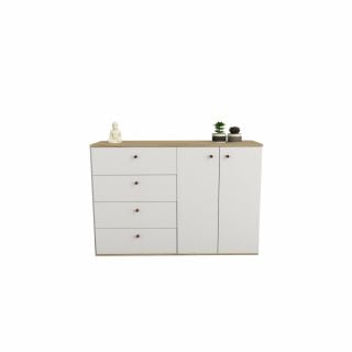 BAHIUT VAJILLERO TABLE´S (7009-COE) 1.35 Mts. 2 PUERTAS/4 CAJONES OLMO F./EVEREST