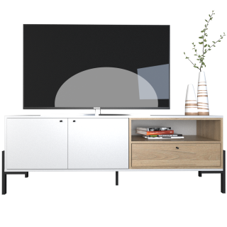 RACK TV TABLE´S (4251-CEO) 1.50 Mts. EVEREST/OLMO F.