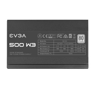 Fuente Pc Power Evga 500 W3 80 Plus White 500w