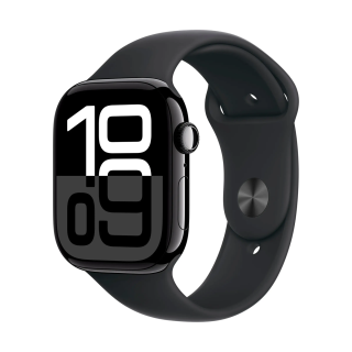 Reloj Smartwatch Apple Watch Series 10 46mm Gps Jet Black Aluminium Sport Band Black M-l