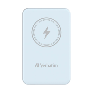 Power Bank 5000mah Verbatim Go Magnetic Wireless Azul