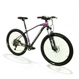 BICICLETA KORE BOSFORO 11V NEGRA/MAGENTA FULL SENSAH