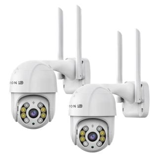 COMBO: X2 Cámara de Seguridad Dalton Domo Exterior Wifi FHD 3MP DA-CAM04