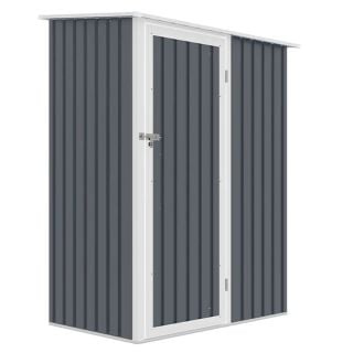 Depósito Cobertizo Utile Joy Chapa Gris 143 x 89 x 186 cm