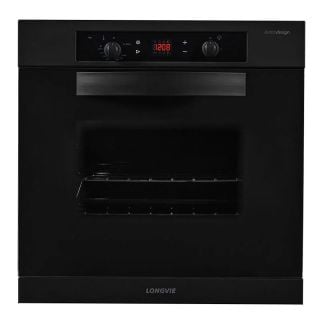 Horno a Gas Longvie Grafito 68,5L Display Turbo Ventilación Tangente