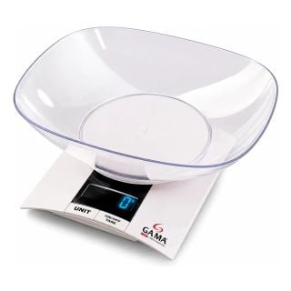 Balanza Digital De Cocina Gama Con Bowl 3 Kg
