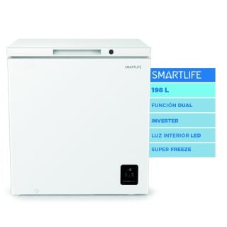 Freezer Horizontal Smartlife SL-CFR200WDINV 198L Inverter