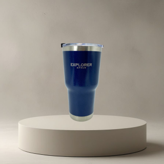 Vaso térmico con tapa 750ml Azul