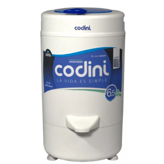Secarropas Centrífugo Advance 6.5 kg 2.800 RPM Blanco Codini - AD65