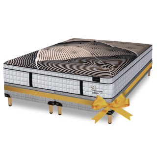 CONJUNTO KING KOIL BRIGHTON 2 X 2 - COLCHON + SOMMIER