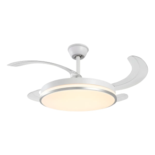 VENTILADOR RETRACTIL DE TECHO CON LUZ - 4 ASPAS (ENVÍO GRATIS)