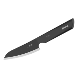 CUCHILLO UTILITARIO LÍNEA 5 DESIGN HUECO INOX C/ANTIADHERENTE NEGRO