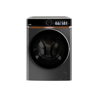 Lavarropas Automático Carga Frontal 9kg 1400 RPM A Inverter Steam Dark grey - AIAFB9014G