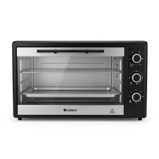 Horno Eléctrico Everest 60lts 2000W Negro 0752
