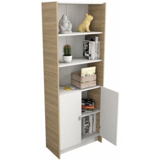 Estanteria Grande Con 2 puertas 70cm Tables 5 estantes Olmo-Everest