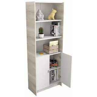 Estanteria Grande Con 2 puertas 70cm Tables 5 estantes Nevado-Everest