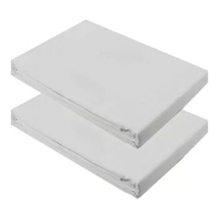 Pack X 2 Sabanas Planas Cannon Twin Size 180 Hilos