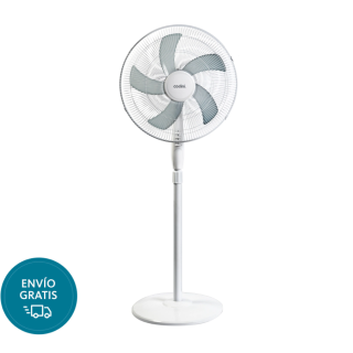 Ventilador de Pie Blanco 1.7 mts 5 aspas 18" Codini - V18V