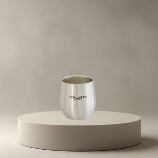 Mate acero inoxidable Plata